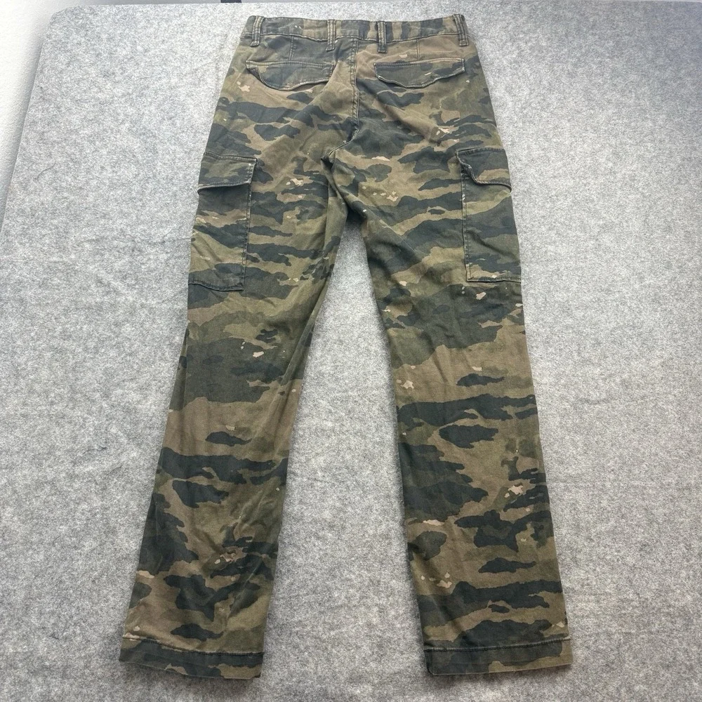 Old Navy Pants Mens 30x32 Brown Camo Cargo Refined Hunting Tactical Outdoors